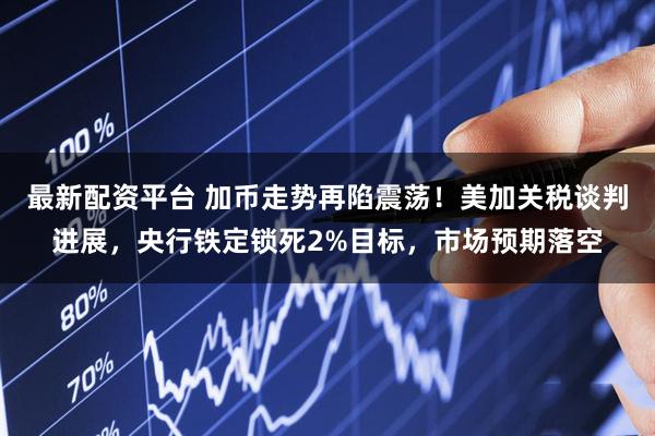 最新配资平台 加币走势再陷震荡！美加关税谈判进展，央行铁定锁死2%目标，市场预期落空